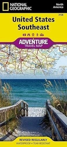 Seller image for United States, Southeast Map for sale by AHA-BUCH GmbH