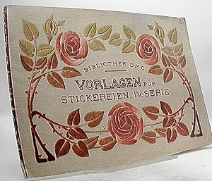 Bild des Verkufers fr Vorlagen fr Stickereien (IV te Serie) zum Verkauf von Antiquariat Unterberger