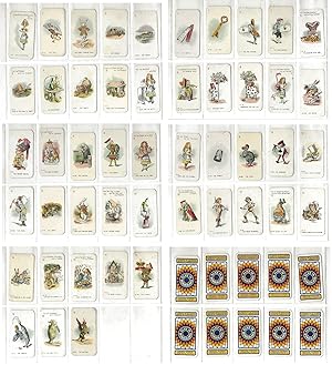 Seller image for ALICE IN WONDERLAND - Serie Completa di 48 Carte Carreras, 1930 for sale by L'Angolo del Collezionista di B. Pileri