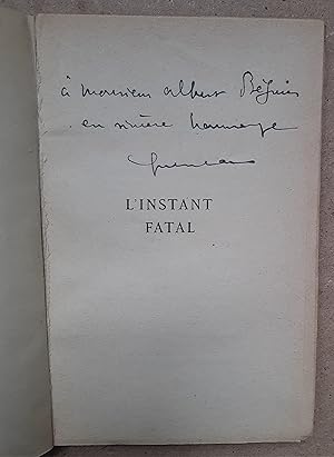 L'INSTANT FATAL poèmes