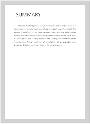 Image du vendeur pour Securities Regulation 5 Revised edition mis en vente par GreatBookPrices