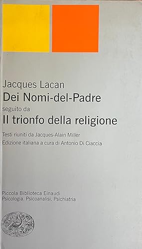 DEI NOMI-DEL-PADRE SEGUITO DA IL TRIONFO DELLA RELIGIONE