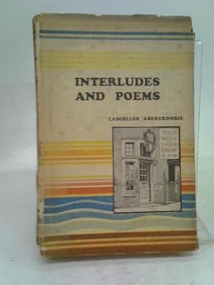 Bild des Verkufers fr Interludes And Poems. zum Verkauf von World of Rare Books