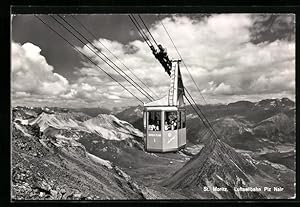 Ansichtskarte St. Moritz, Luftseilbahn Piz Nair