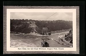 Ansichtskarte Niagara Falls, Aero Cable Car and Great Whirlpool