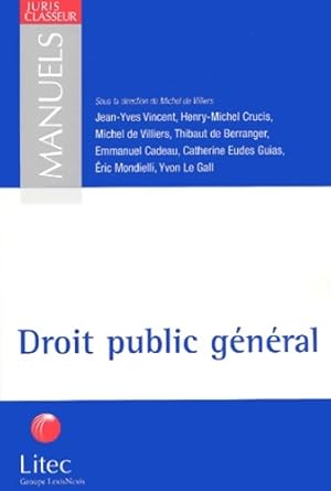 Droit public g n ral - Collectif