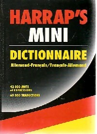 Harrap's mini dictionnaire Allemand-Fran ais / Fran ais-Allemand - Collectif