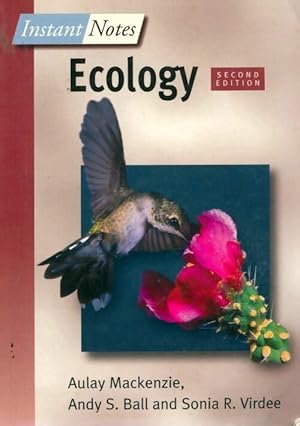 Image du vendeur pour Instant notes in ecology - Aulay Mackenzie mis en vente par Book Hmisphres