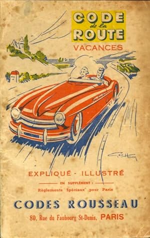 Code de la route vacances - Collectif