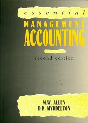 Essential management accounting - D.R. Allen