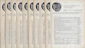 Munzen und Medaillen A.G. / Monnaies et Médailles S.A. - 1979 - Liste N. 407 (Januar), 408 (Febru...