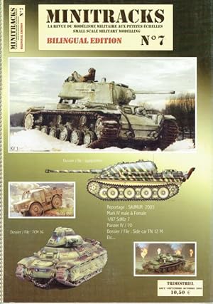 Image du vendeur pour MINITRACKS NO.7 SMALL SCALE MODELLING BILINGUAL EDITION (FIRST SERIES) mis en vente par Paul Meekins Military & History Books