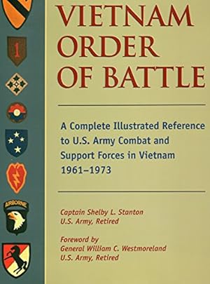 Immagine del venditore per Vietnam Order of Battle: A Complete Illustrated Reference to U.S. Army Combat and Support Forces in Vietnam 1961-1973 (Stackpole Military Classics) venduto da Pieuler Store