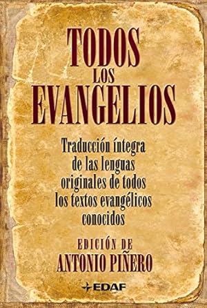 Bild des Verkufers fr Todos los Evangelios (Spanish Edition) zum Verkauf von Pieuler Store