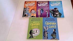 Imagen del vendedor de Anthony Horowitz Groosham Grange & Diamond Brothers Bundle Of 5 Kids Paperback Books - Kids, Comedy, Fiction a la venta por Goldstone Rare Books