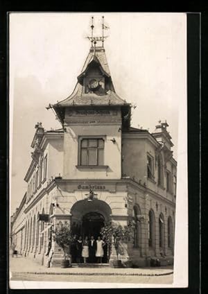 Ansichtskarte Wien, Restaurant Gambrinus, Prager Strasse 78