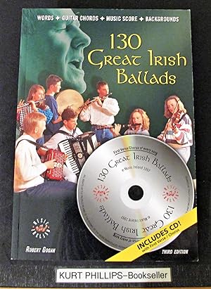 130 Great Irish Ballads (Words, Guitar Chords, Music Score, Backgrounds)