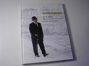 Image du vendeur pour David Schuster : Blicke auf ein frnkisch-jdisches Leben im 20. Jahrhundert - Sonderverffentlichungen des Stadtarchivs Wrzburg Bd. 7 mis en vente par Antiquariat Fuchseck