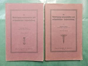 Anfertigung naturgemäßer und orthopädischer Fußbekleidung - 2 Bücher