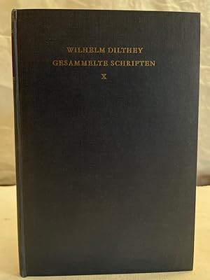 Bild des Verkufers fr System der Ethik. Dilthey, Wilhelm: Gesammelte Schriften; Band 10., Hrsg. von Herman Nohl zum Verkauf von Antiquariat Bler