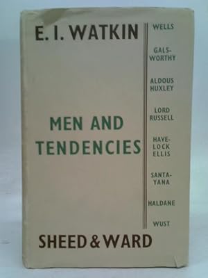 Bild des Verkufers fr Men and Tendencies zum Verkauf von World of Rare Books