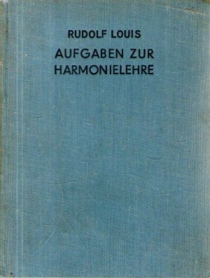 Immagine del venditore per Aufgaben fr den Unterricht in der Harmonielehre venduto da BuchSigel