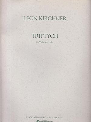 Immagine del venditore per Triptych for Violin and Cello - Playing Score venduto da Hancock & Monks Music