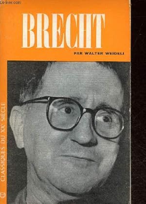 Imagen del vendedor de Bertolt Brecht - Collection classiques du XXe sicle n40. a la venta por Le-Livre