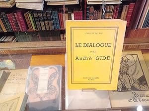 Imagen del vendedor de Le dialogue avc Andr Gide a la venta por Librairie FAUGUET