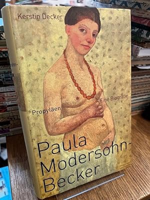 Bild des Verkäufers für Paula Modersohn-Becker. Eine Biografie. zum Verkauf von Altstadt-Antiquariat Nowicki-Hecht UG