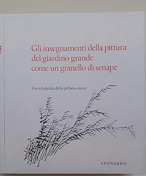 Bild des Verkufers fr GLI INSEGNAMENTI DELLA PITTURA DEL GIARDINO GRANDE COME UN GRANELLO DI SENAPE( 1989) zum Verkauf von Invito alla Lettura