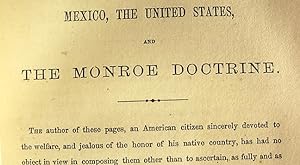 Mexico / And The / Monroe Doctrine