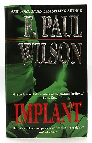 Seller image for Implant for sale by Book Nook