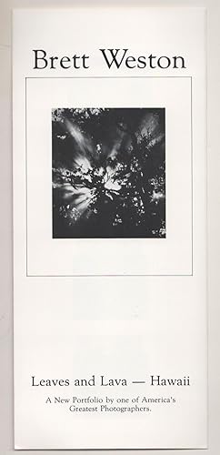 Immagine del venditore per Brett Weston: Leaves and Lava - Hawaii venduto da Jeff Hirsch Books, ABAA