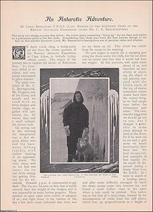 Seller image for An Antarctic Adventure that Failed : a journey by dog-sledge from Cape Adare to explore the shores of Robertson Bay. An uncommon original article from the Wide World Magazine 1901. for sale by Cosmo Books