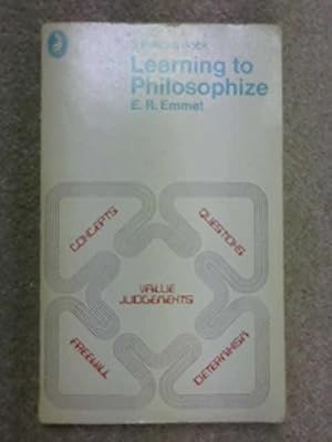 Seller image for Learning to philosophize (Pelican books) for sale by WeBuyBooks 2