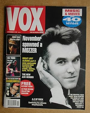 Vox Magazine. November 1990. No 2.