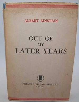 Seller image for Out of My Later Years for sale by Easy Chair Books