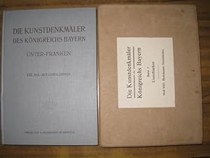 Bild des Verkufers fr Bezirksamt Gerolzhofen (= Die Kunstdenkmler von Unterfranken & Aschaffenburg Heft VIII. Zugleich: Die Kunstdenkmler von Bayern, dritter Band, Regierungsbezirk Unterfranken & Aschaffenburg). zum Verkauf von Antiquariat Carl Wegner