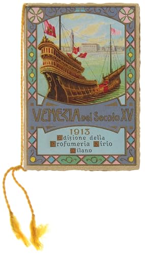 CALENDARIETTO DA BARBIERE 1913 "Venezia nel Secolo XV":