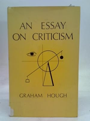 Seller image for Essay on Criticism for sale by World of Rare Books