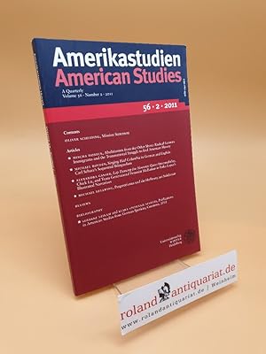 Bild des Verkufers fr American Studies ; A Quarterly ; Volume 56 - Number 2 - 2011 zum Verkauf von Roland Antiquariat UG haftungsbeschrnkt