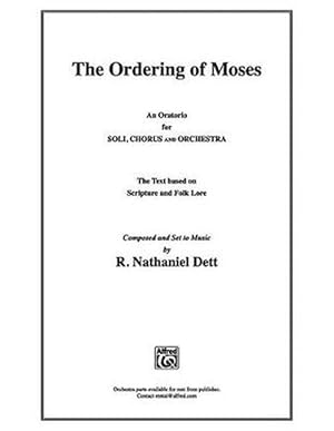 Imagen del vendedor de The Ordering of Moses: Satb Choral Score, Choral Score (Paperback) a la venta por Grand Eagle Retail