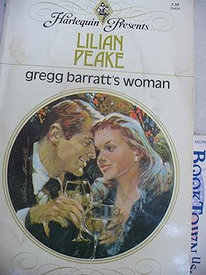 Seller image for Gregg Barratt's Woman (Harlequin Presents, 424) for sale by Thomas F. Pesce'