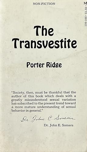 Seller image for The Transvestite for sale by 32.1  Rare Books + Ephemera, IOBA, ESA