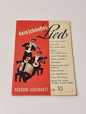 Dein schönstes Lied - Arcadia Liederheft Nr. 10