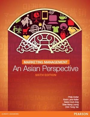Imagen del vendedor de Marketing Management: An Asian Perspective a la venta por WeBuyBooks