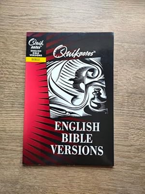 Quiknotes: English Bible Versions