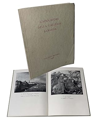 Imagen del vendedor de Capolavori della Galleria Sabauda a la venta por Studio Bibliografico Imprimatur