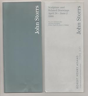 Seller image for John Storrs: Sculpture and Related Drawings for sale by Jeff Hirsch Books, ABAA